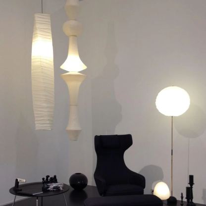Renée Geométrico Estilo Metal Papel Lámpara Colgante Dormitorio Salón