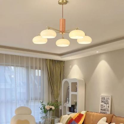 Valentina Moderno Metal Vidrio Lámpara Colgante Sombras Salón Comedor