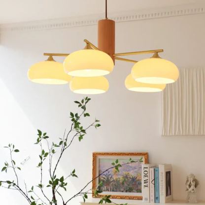 Valentina Moderno Metal Vidrio Lámpara Colgante Sombras Salón Comedor