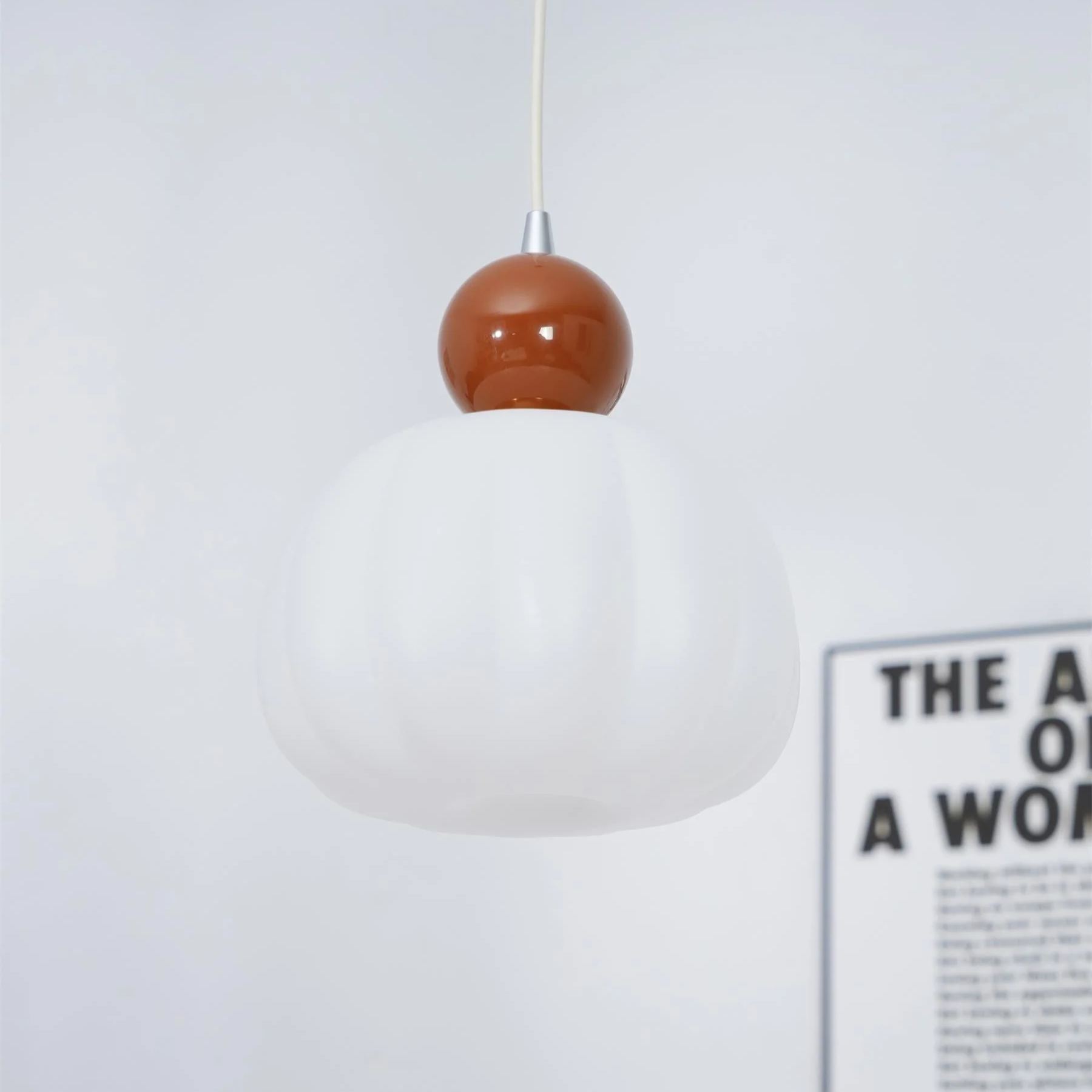 Hailie Modern Round Acrylic Pendant Light Shades Bedroom Dining Room
