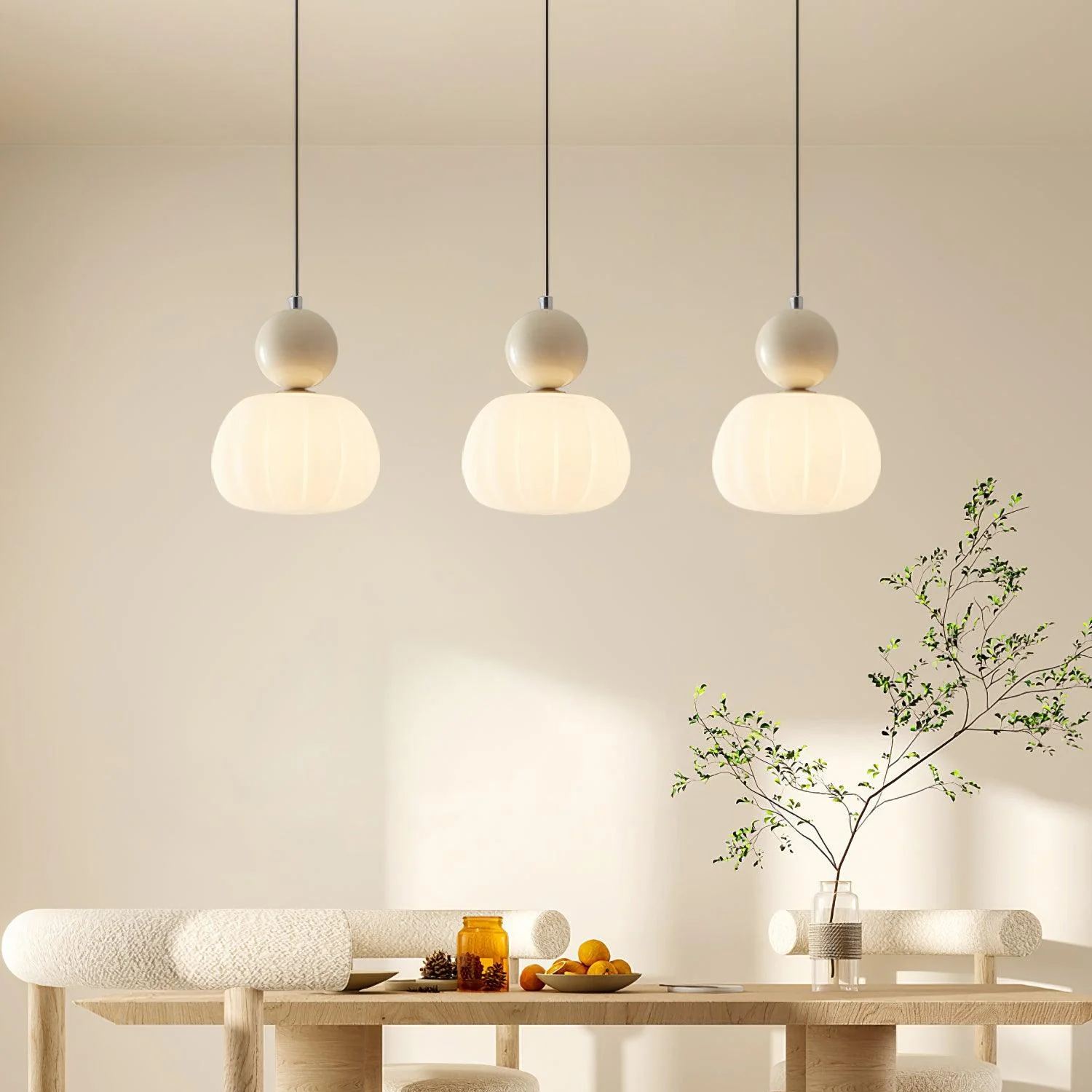 Hailie Modern Round Acrylic Pendant Light Shades Bedroom Dining Room