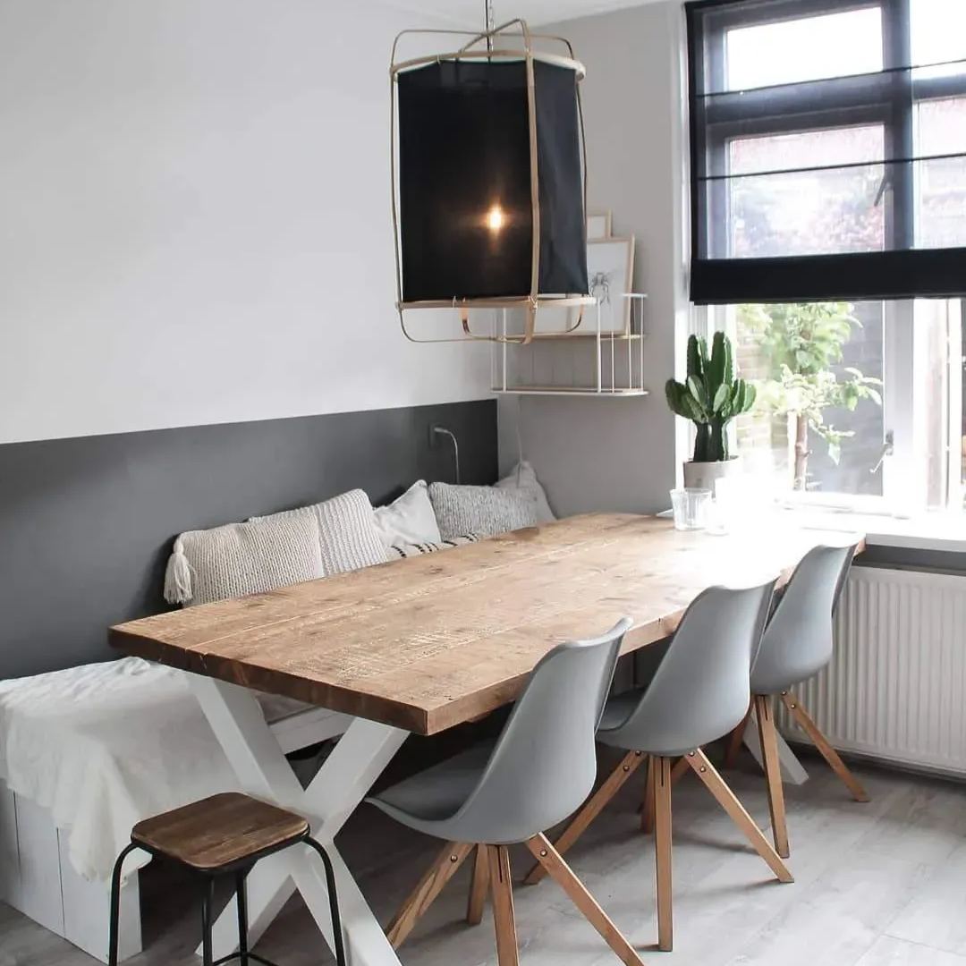 Ozawa Moderno Cabaña Tela Lámpara Colgante Sombras Salón Comedor
