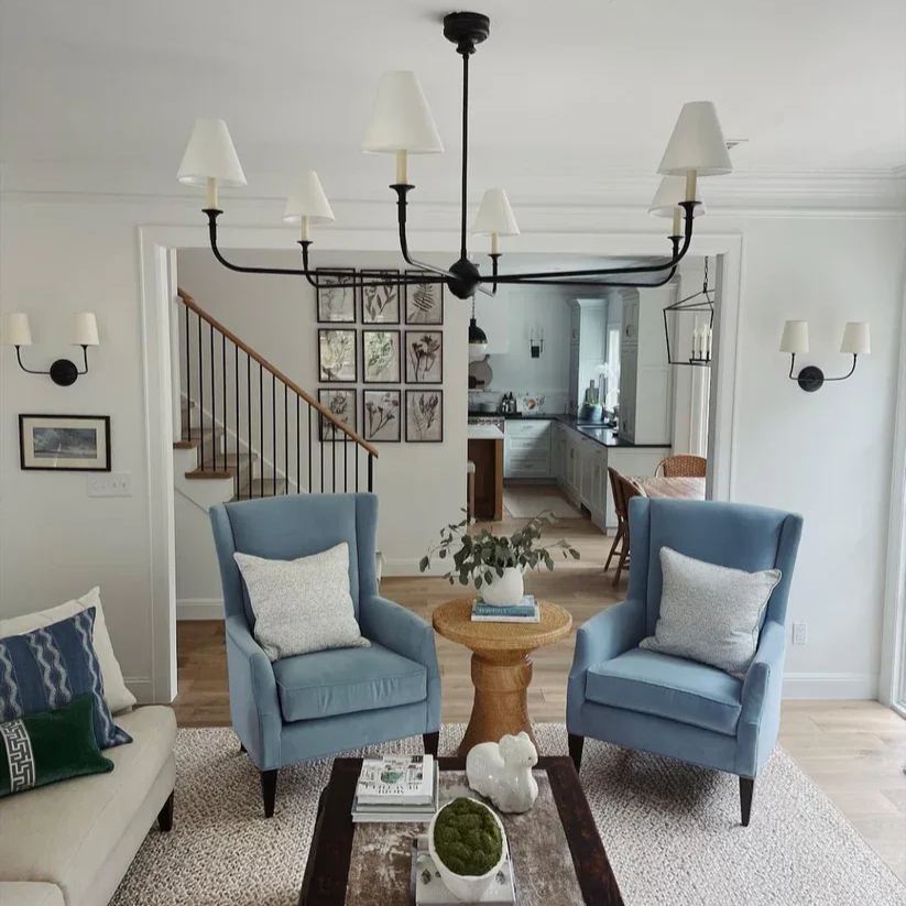 Alessio Retro Clásico Metal Textil Aplique Sombras Cuarto de Baño Dormitorio