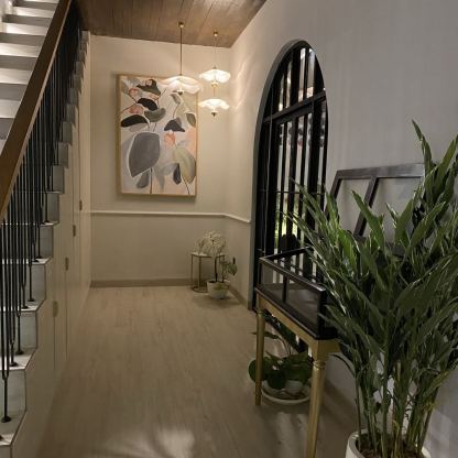 Carins Moderno Oro Metal Acrílico Lámpara Colgante Dormitorio Salón