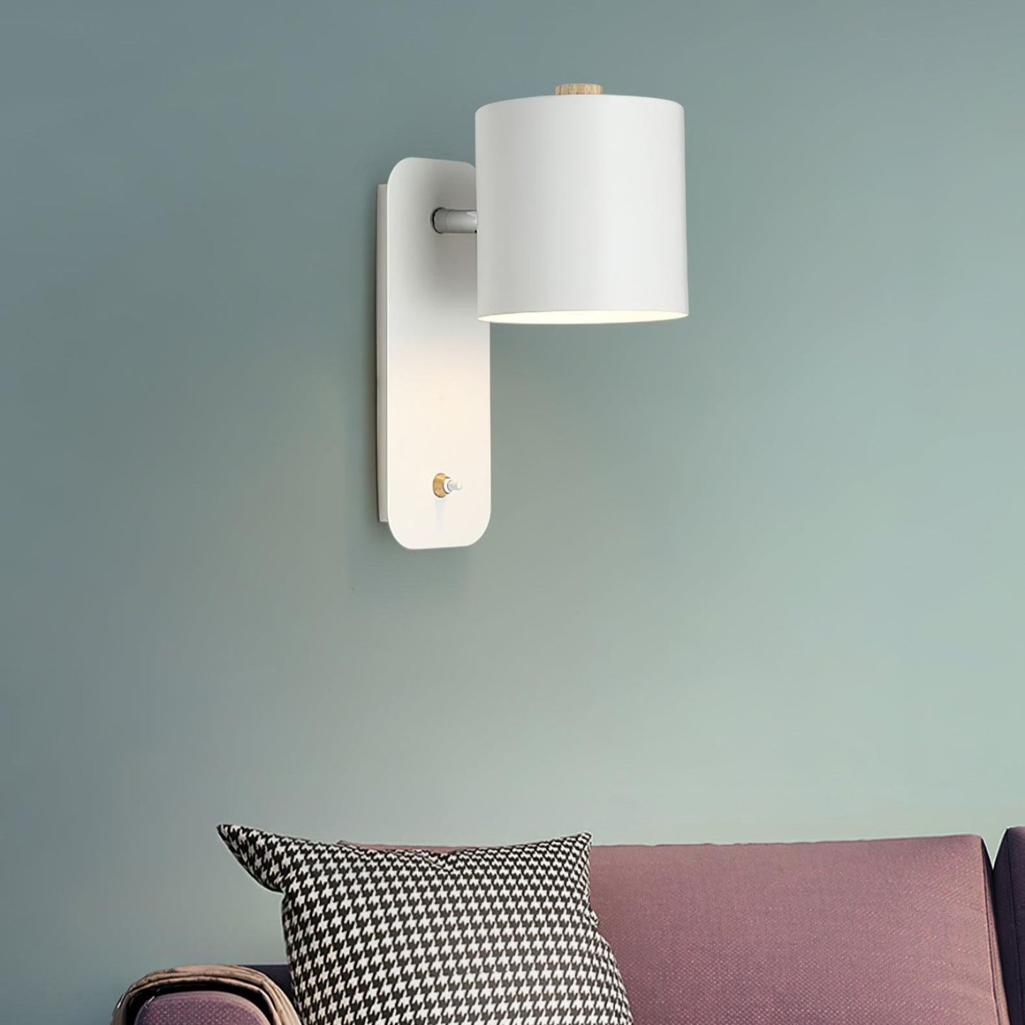 Edge Moderno Minimalismo Metal Lámpara de Pared Dormitorio Salón Pasillo
