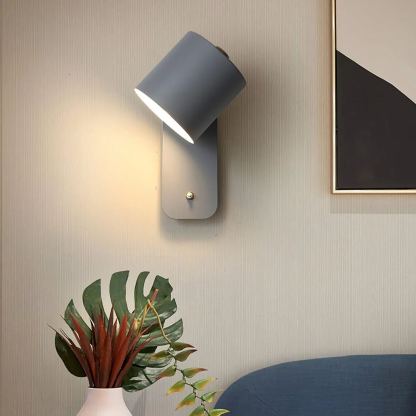 Edge Moderno Minimalismo Metal Lámpara de Pared Dormitorio Salón Pasillo