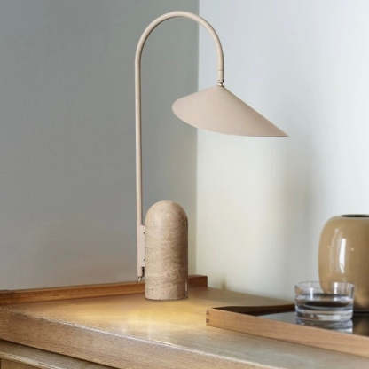 Carins Lámpara de Mesa Minimalista Lámpara de Pie Dormitorio/Salón