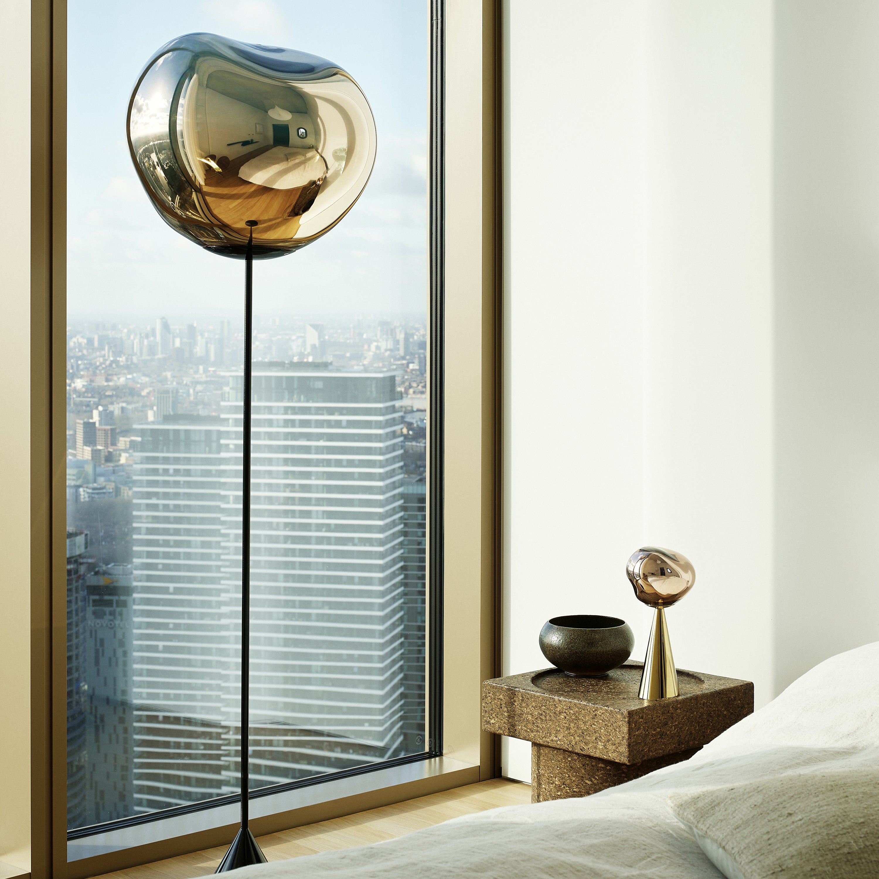 Artelux Melt Cone Slim Floor Lamp