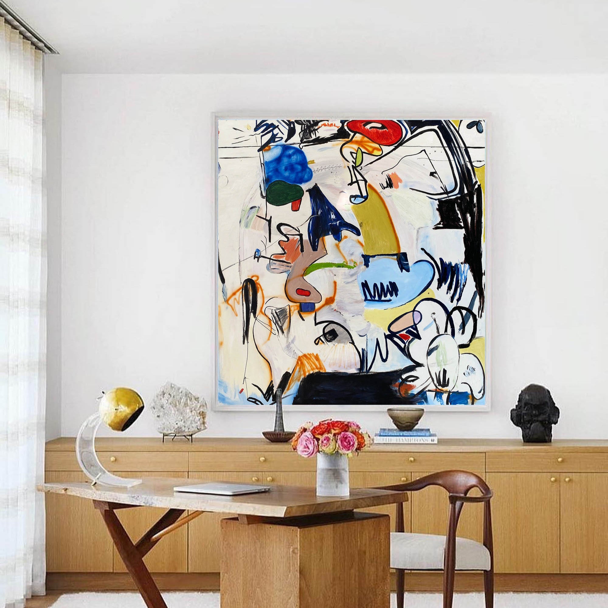 Arte Abstracto Colorido #MS040