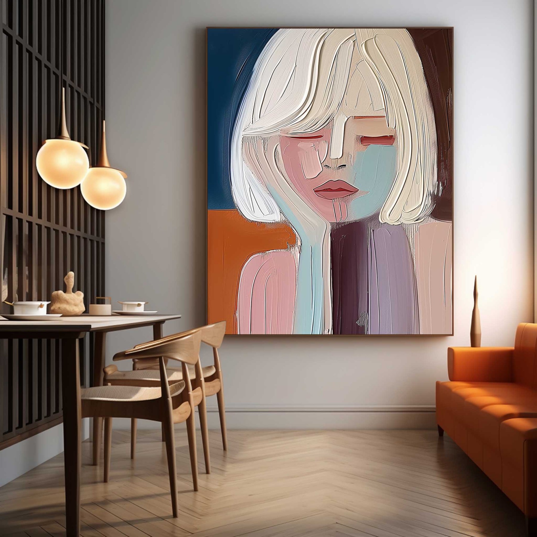 Yeso Retrato Arte #MS003