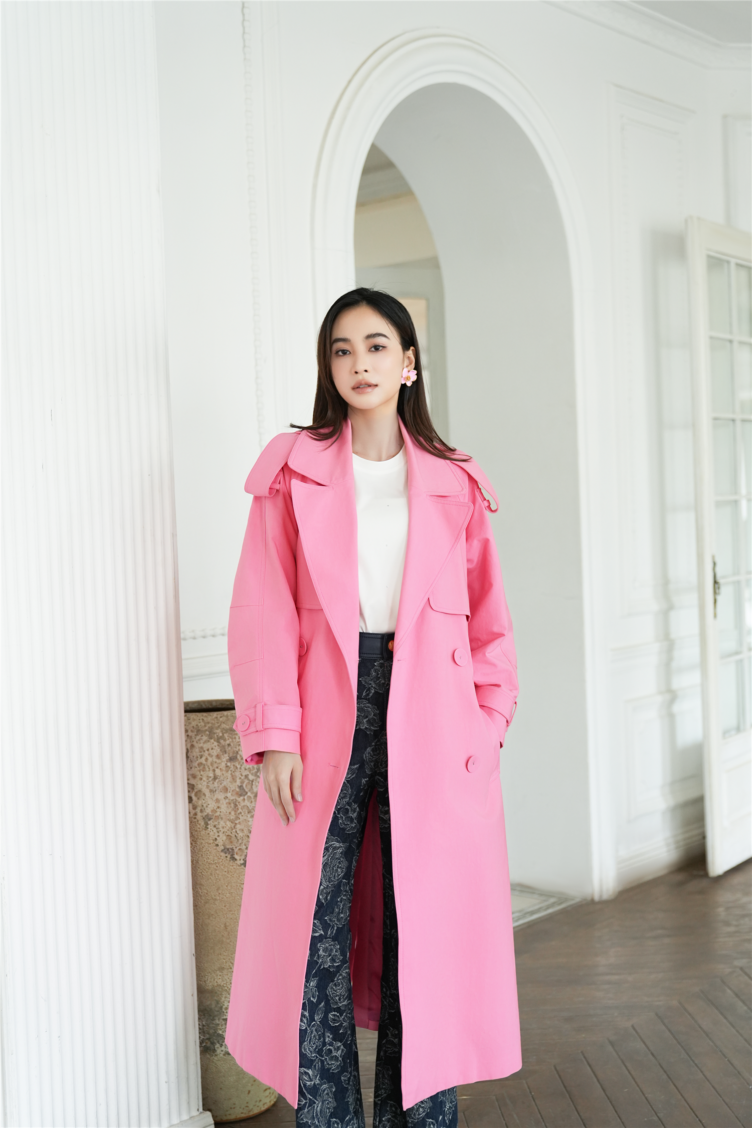 BESIONIA Designer Elegant Coat