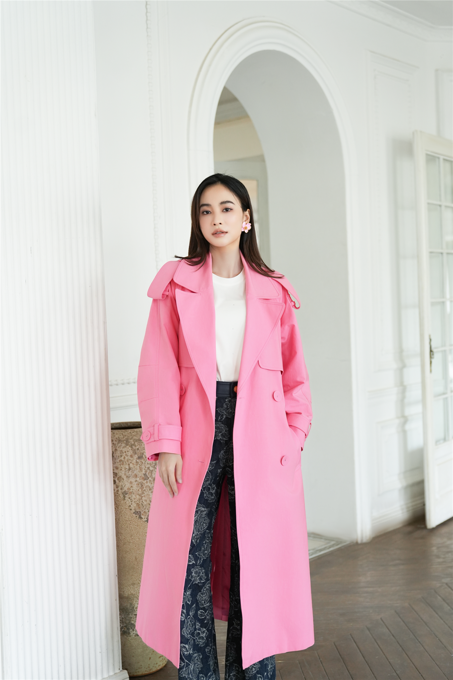 BESIONIA Designer Elegant Coat