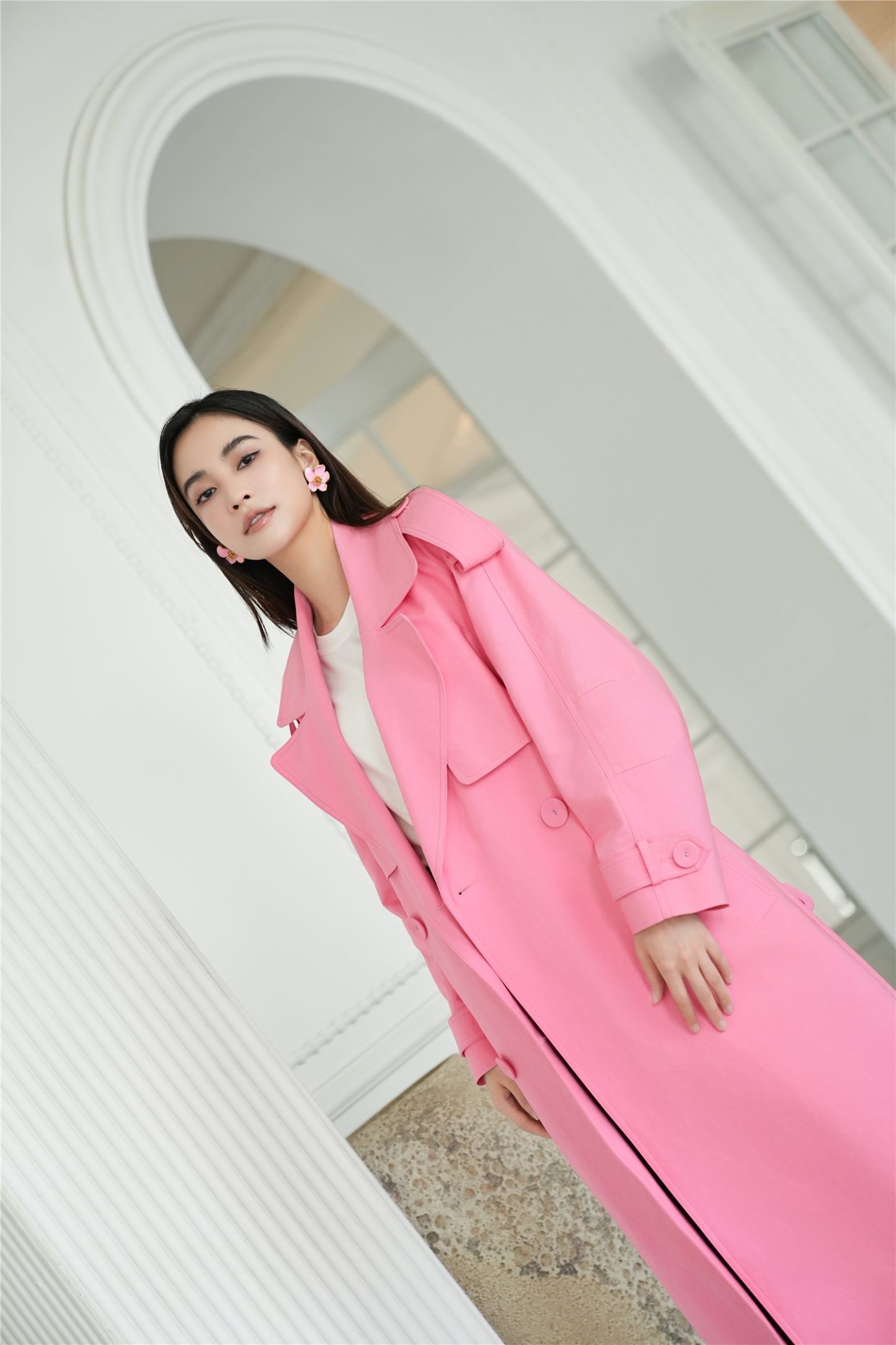 BESIONIA Designer Elegant Coat