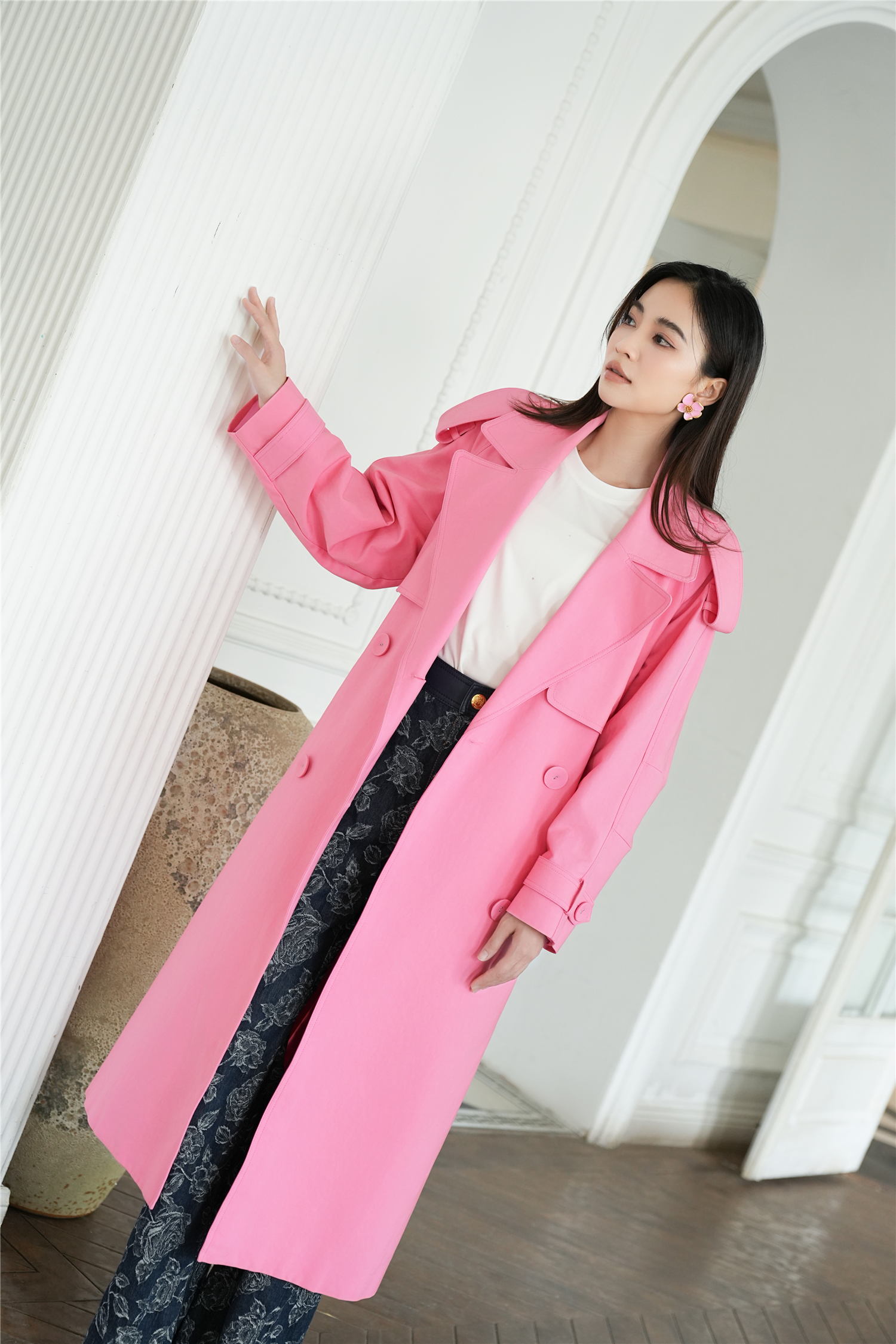 BESIONIA Designer Elegant Coat