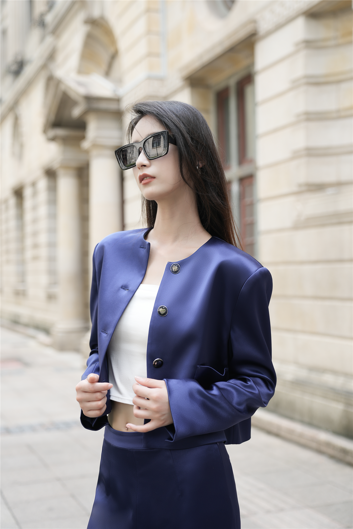 BESIONIA Fashion Commuter Casual Pants