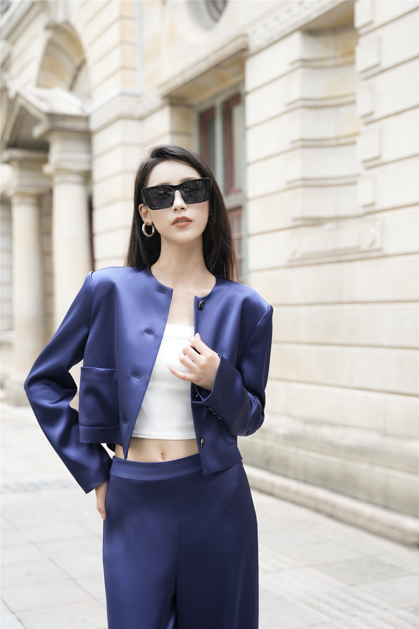 BESIONIA Fashion Commuter Casual Pants