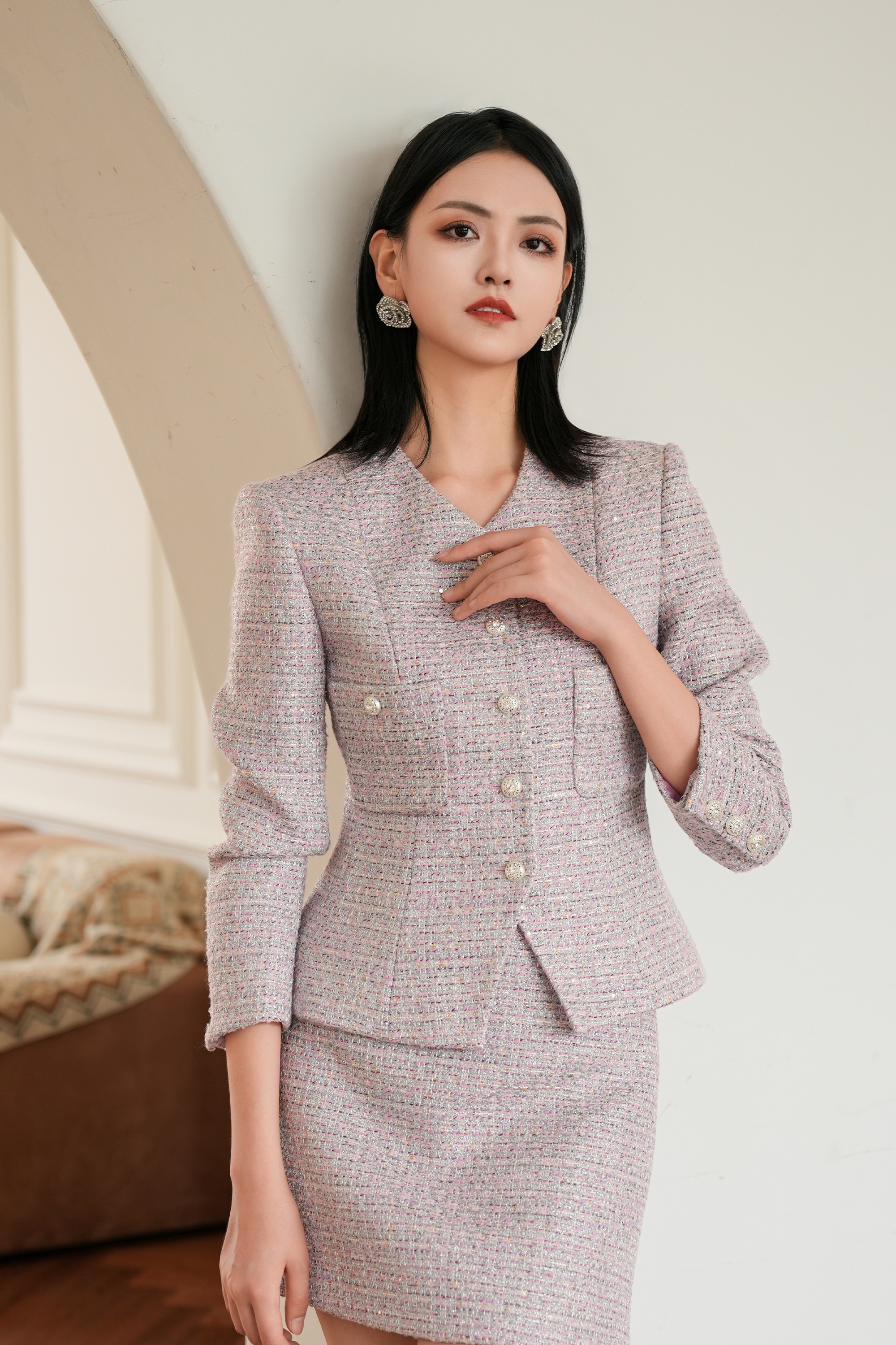 BESIONIA Simple Versatile Half-body Skirt