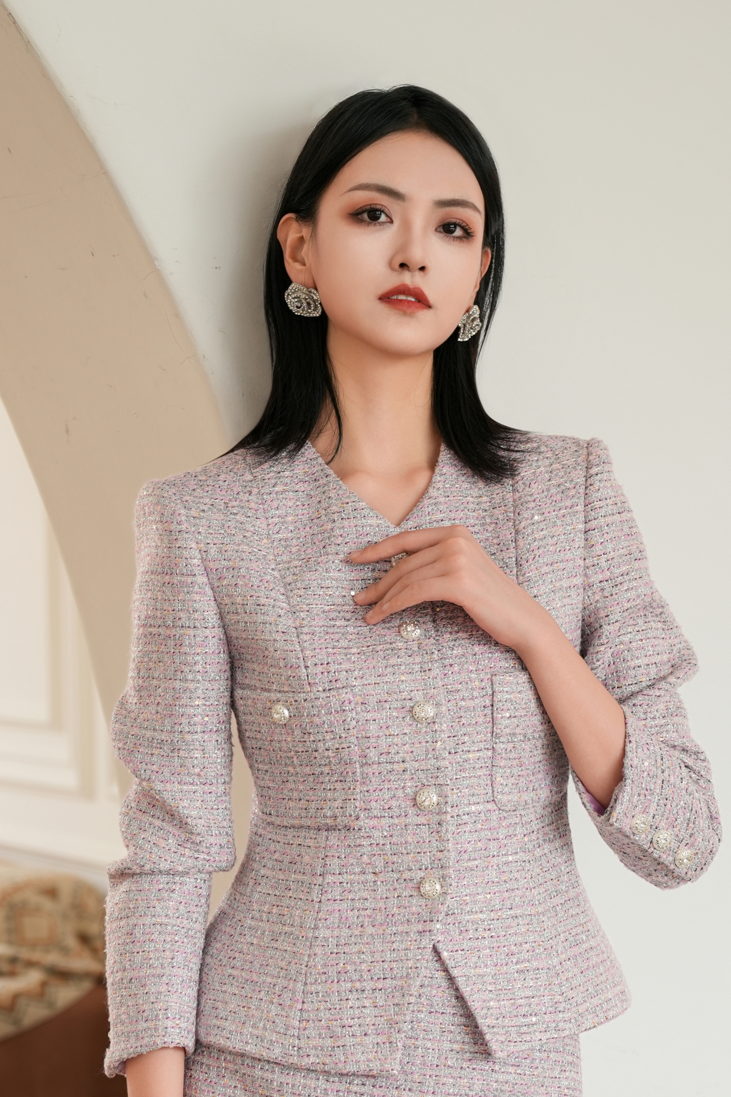 BESIONIA Chambray Waist Outerwear