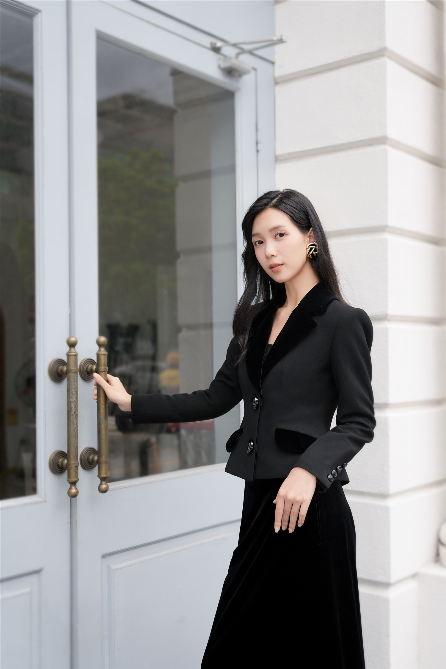 BESIONIA French Vintage Short Outerwear