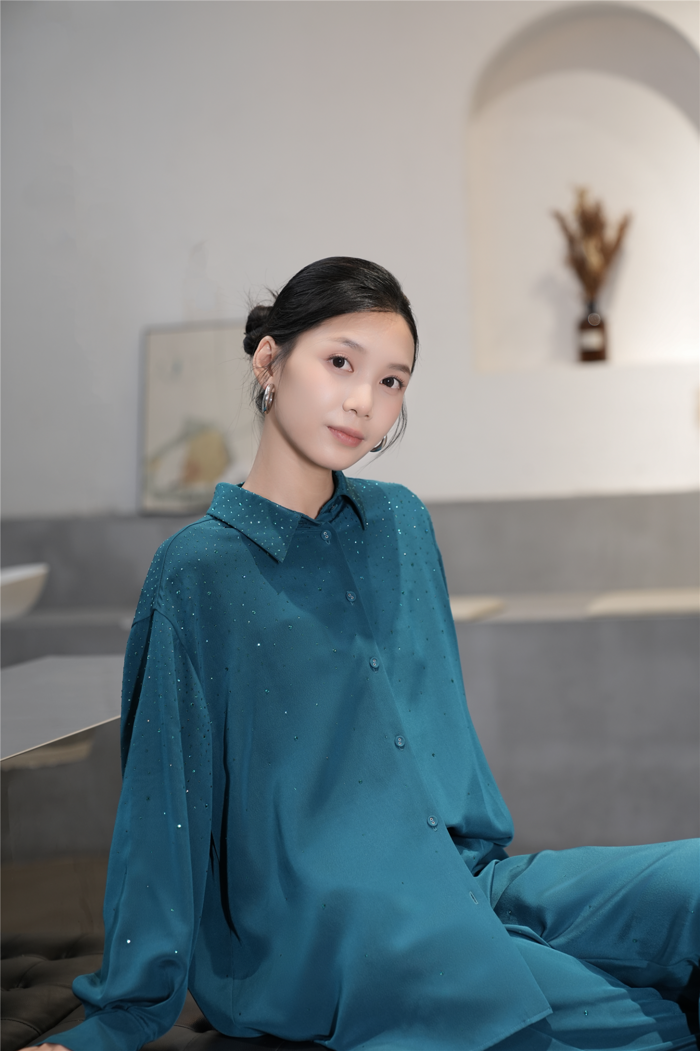 BESIONIA Casual Commuter Suit Pants