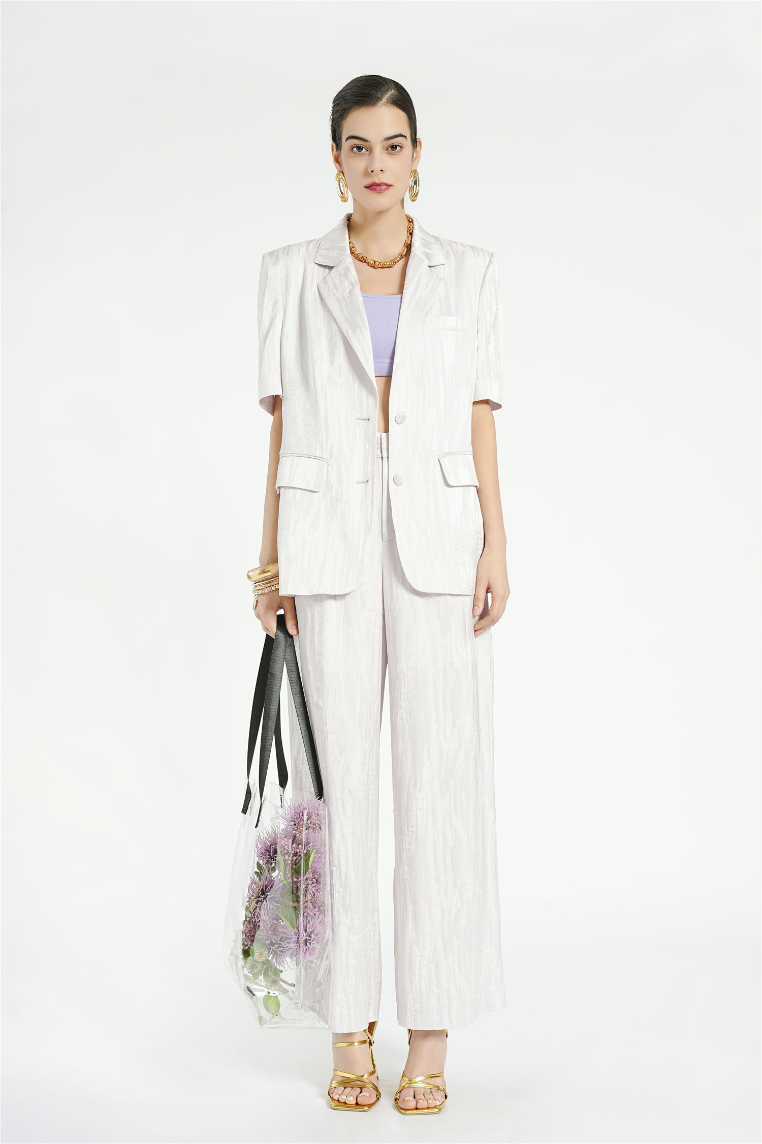 BESIONIA French Premium Short Sleeve Suit