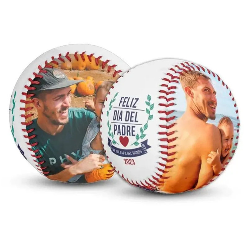 Customized Baseball Add Photos Personalized Keepsake Father's Day Gifts for Dad