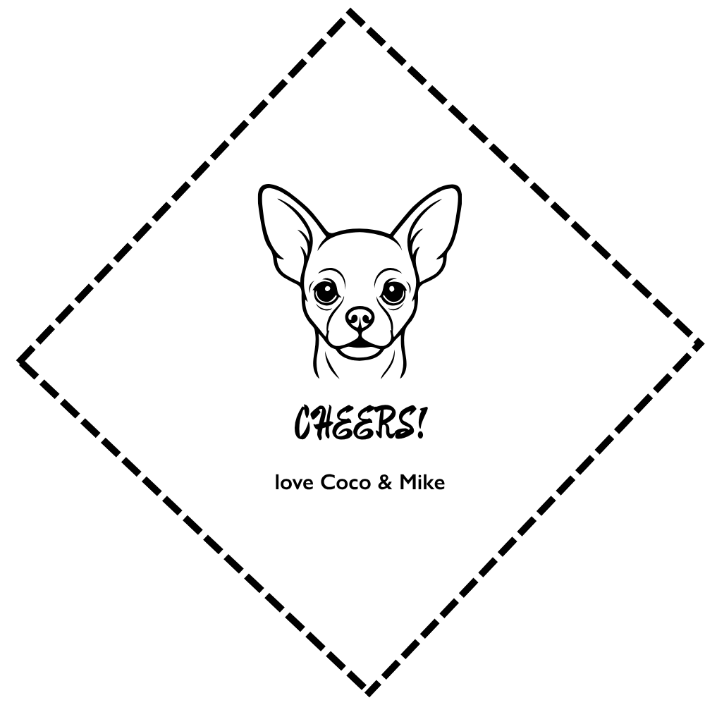 Custom Made Napkin Personalized Dog Napkins Cat Cocktail Napkins Illustration for Pet Lover Party