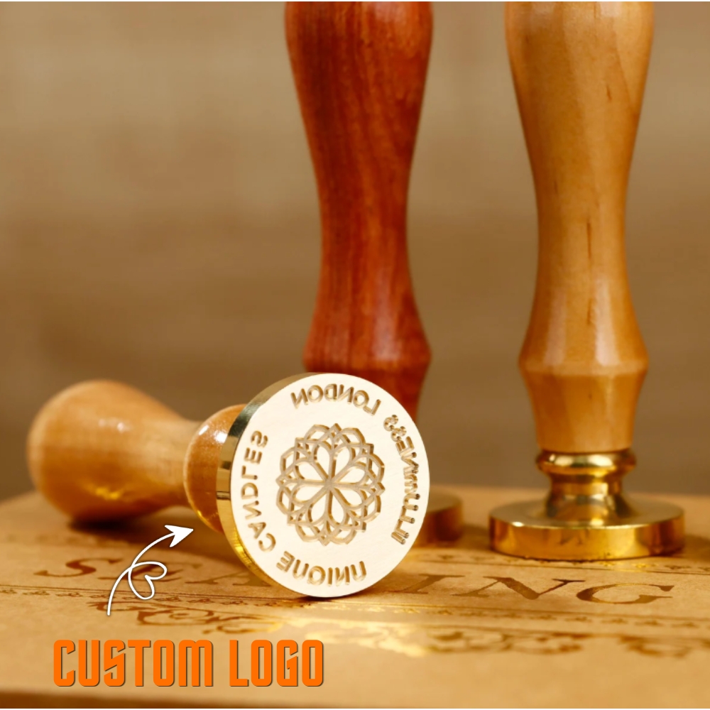 Custom Wax Seal Stamp Any Logo Personalized Wedding Invitation Wax Seal Kit for Wedding Invitations
