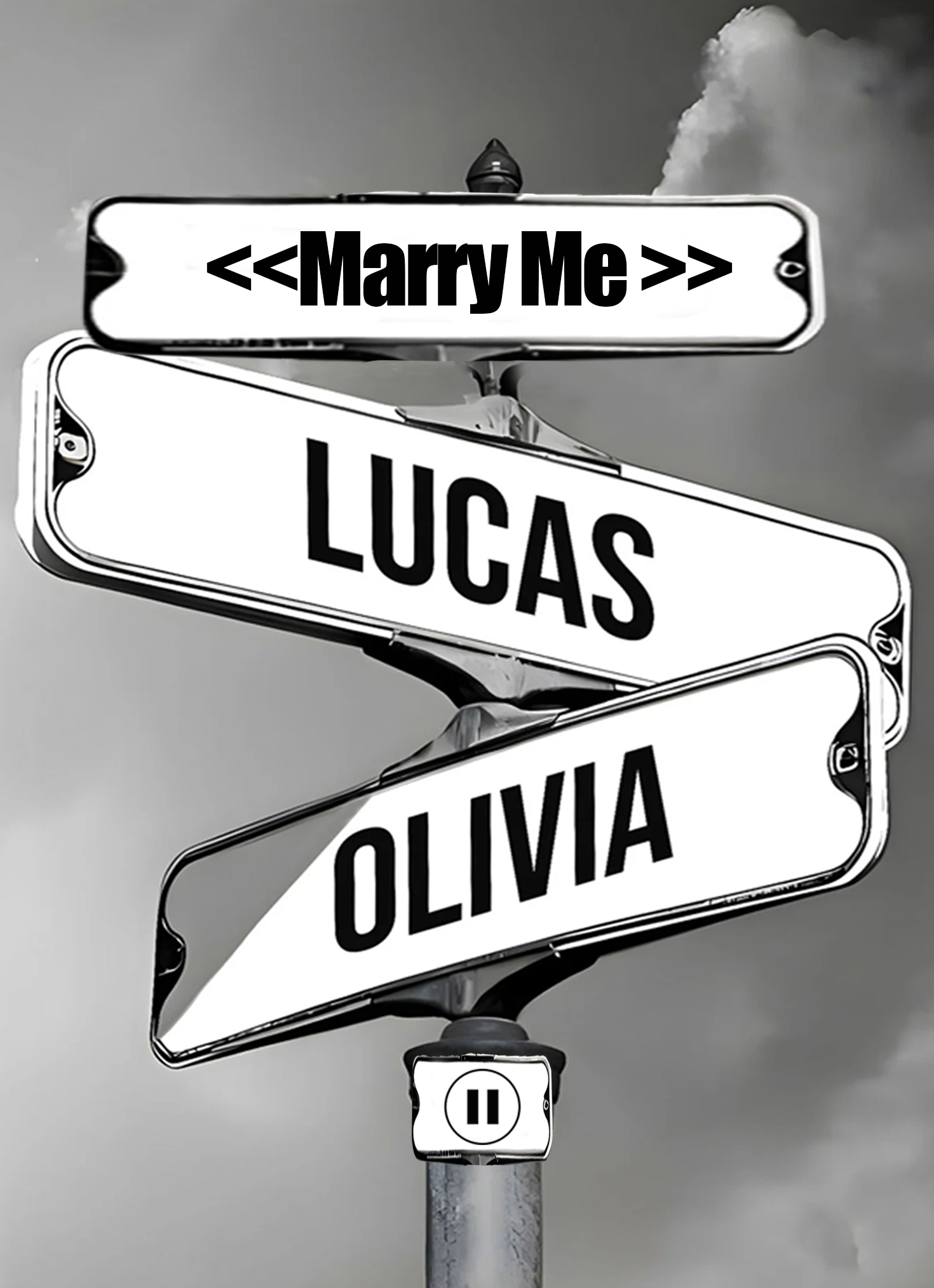 Personalized Music Frame with Names and Date of Birth Vintage Street S