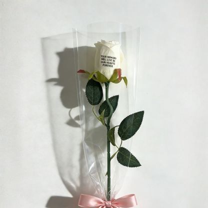 Beautiful Custom Photo Rose Personalized Engravable Rose with Custom Photos Anniversary Gift for Couples