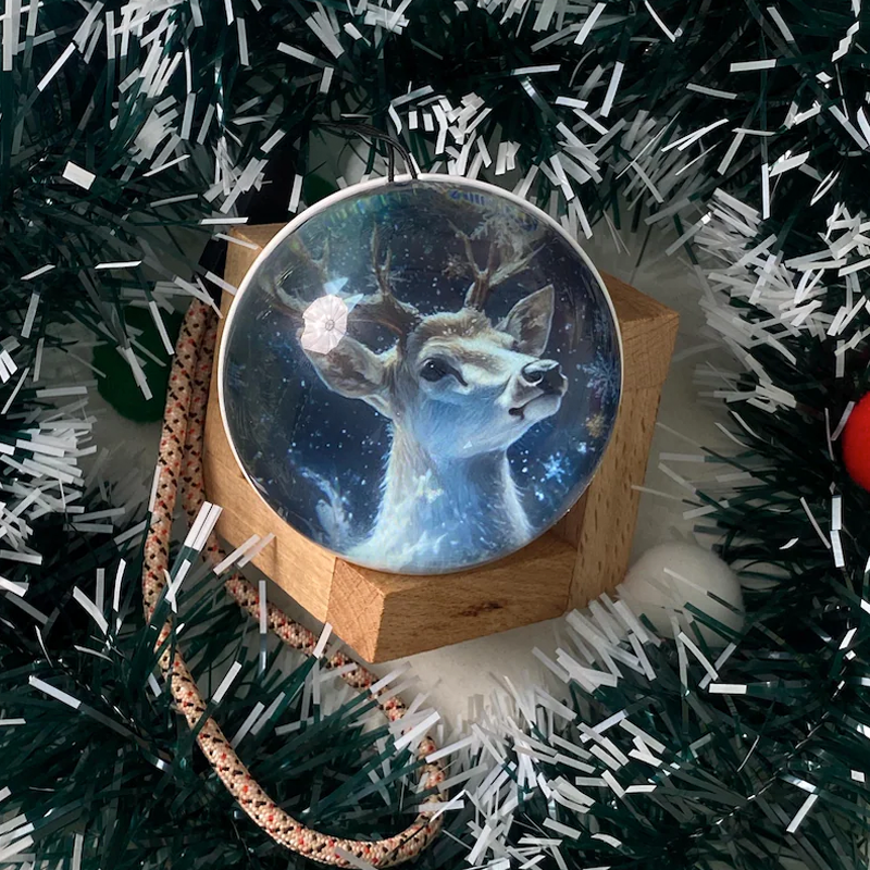 Personalized Video 3D Globe Crystal Ball with Sound Custom Album and Video Player Playable Memory Sphere Anniversary Christmas Gifts