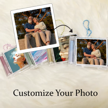 Personalized Photo Album CD NFC Keychain Playing Music