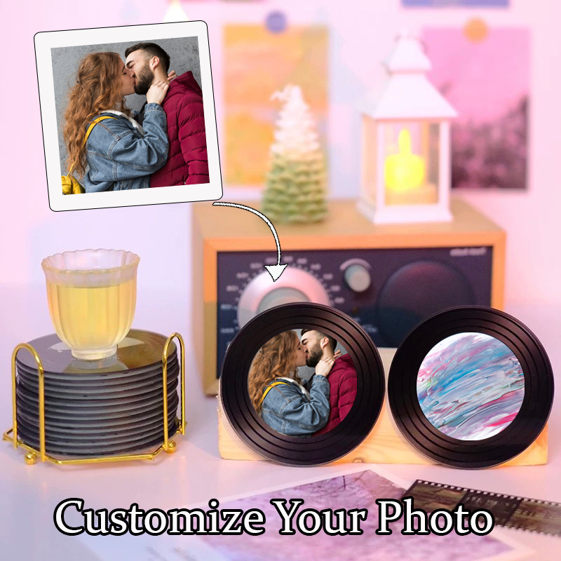 Personalized Music Fridge Stickers Photo Album NFC Music Photo Song Refrigerator Magnets