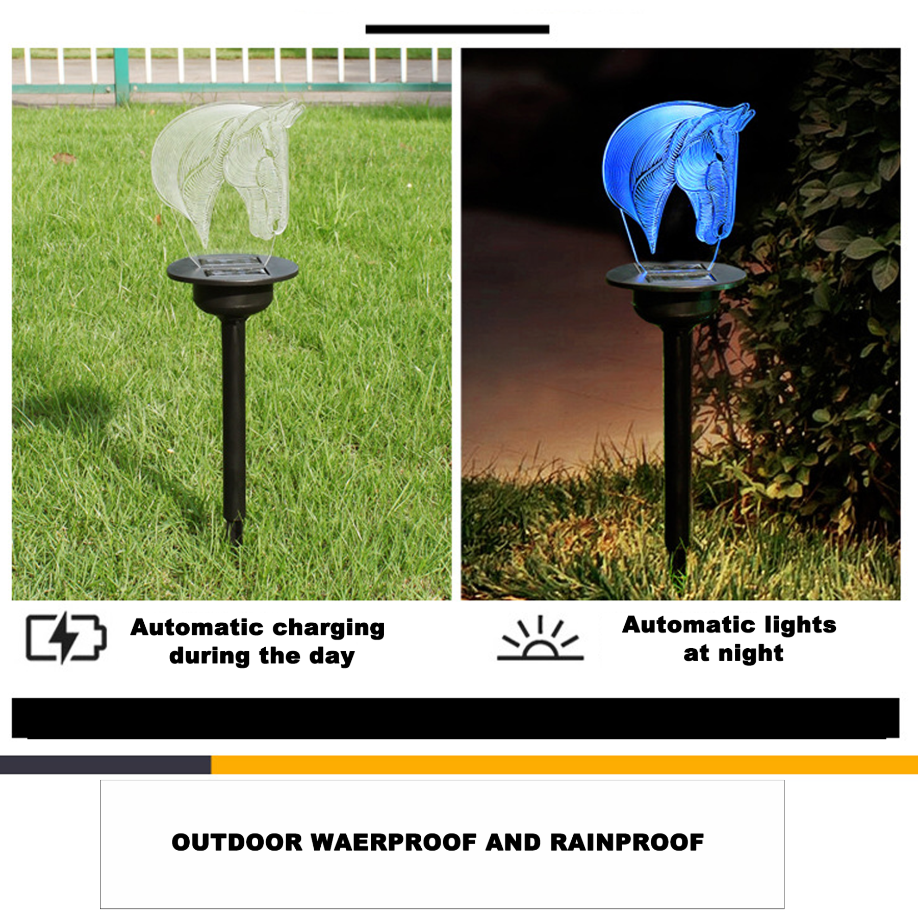 Personalized Memorial Solar Garden Light Memorial Gift for Loss of Family Custom Always On Our Minds Light Up Remembrance Stake