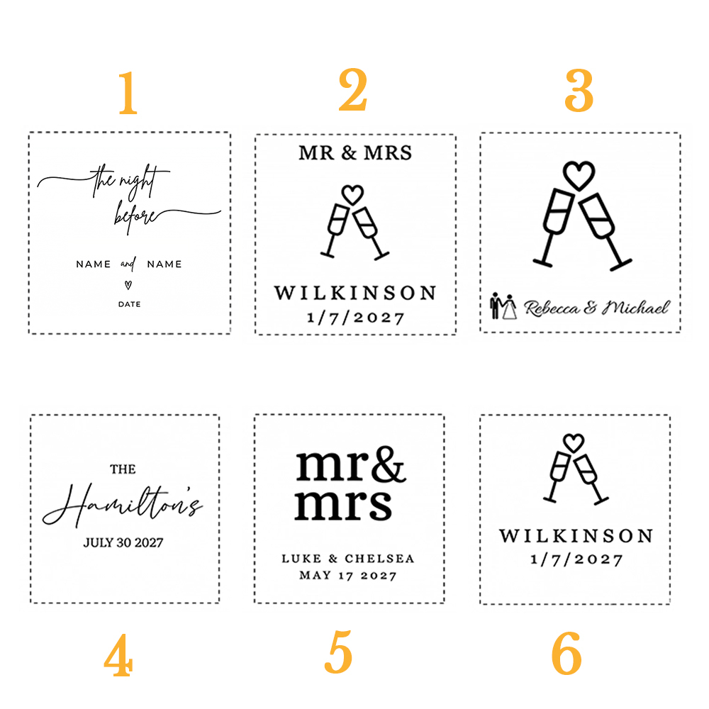 Personalized Wedding Napkins Custom Cocktail Napkins Dinner Napkins Bridal Shower Engagement Gifts for Wedding