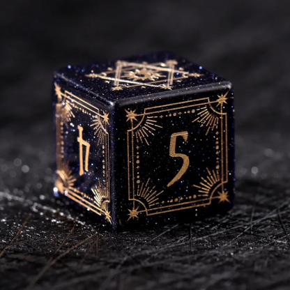 Custom Anniversary D20 Dice Personalized Engraved D&D Gift Marriage Dice Anniversary Gift for Her/Him