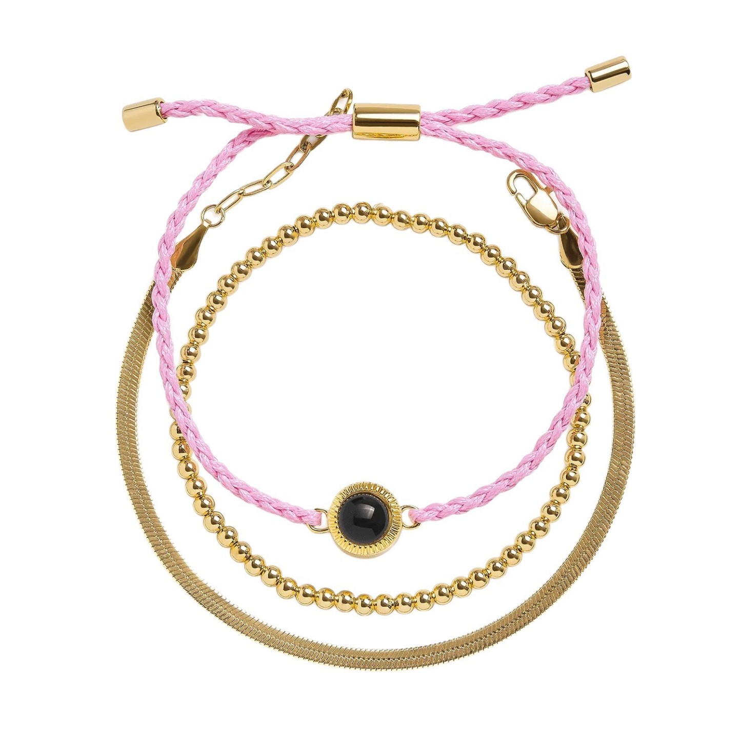 Customized Photo Projection Bracelet Multi-layer Stacking Beaded Braided Bracelet Commemorative Gift for Couples