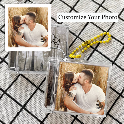 Personalized Photo Album CD NFC Keychain Playing Music