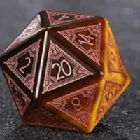 Custom Anniversary D20 Dice Personalized D&D Gift Marriage Dice Annive