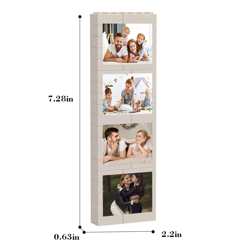 Personalized Collage Photo Brick Puzzle Custom Picture Building Block Love Gifts