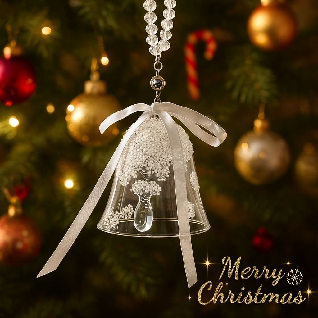 Personalized Picture Projection Ornaments with Photo Inside Christmas Tree Hanging Ornaments Christmas Decoration Gifts