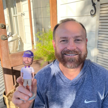 Handcraft Dad and Child Custom Bobblehead Fathers Day Gifts