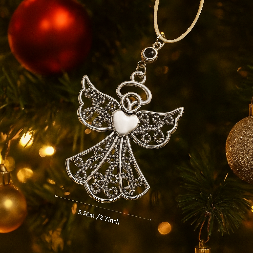 Custom Photo Projection Ornament Christmas Ornament with Picture Inside Xmas Tree Christmas Gifts