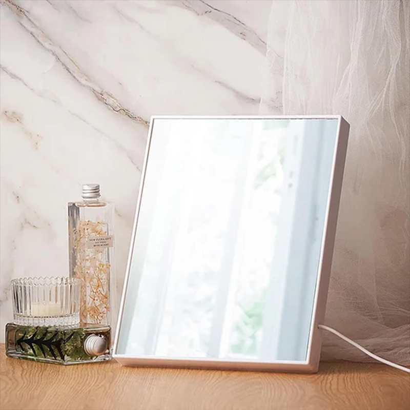 Custom LED Photo and Calendar Wedding Frame Mirror Light Personalized The Day I Found My Missing Piece Lamp Anniversary Gift for Couples