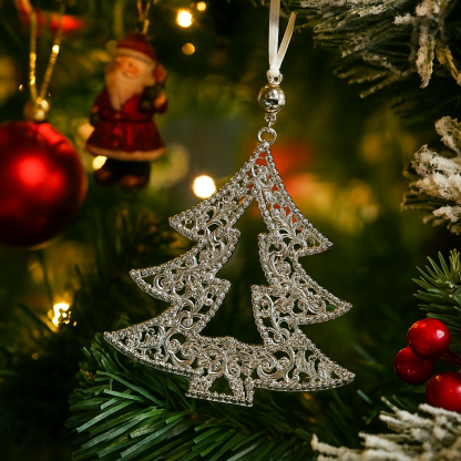 Personalized Picture Projection Ornaments with Photo Inside Christmas Tree Hanging Ornaments Christmas Decoration Gifts