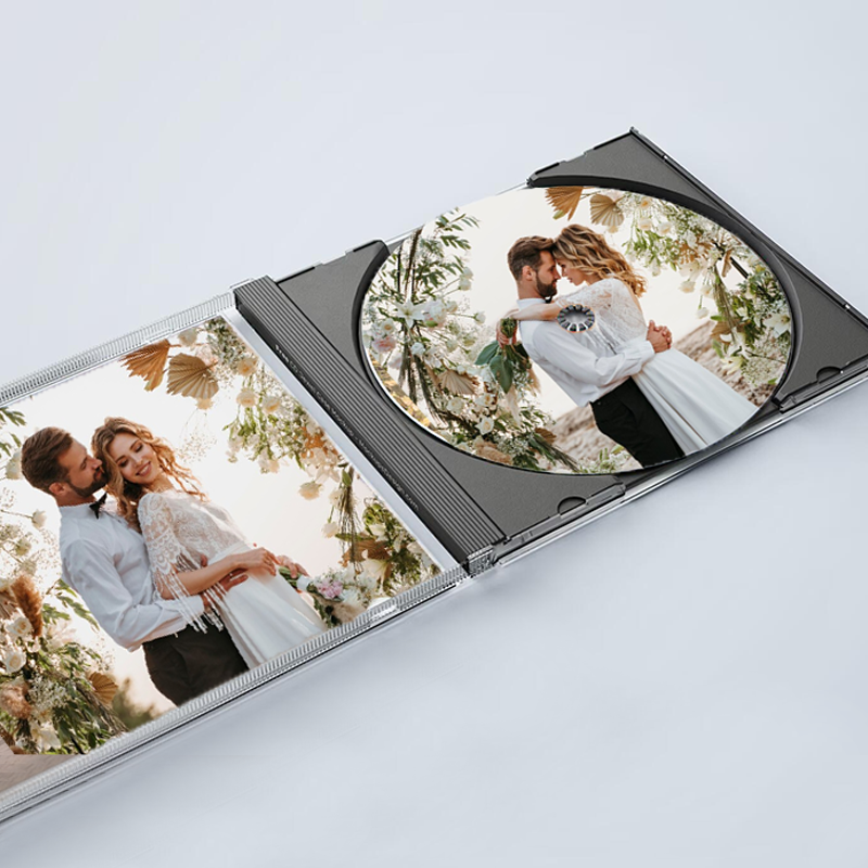 Christmas Gifts Personalized Song and Photo CD Mixtape 12 Songs Playlist with Custom Songs Case CD