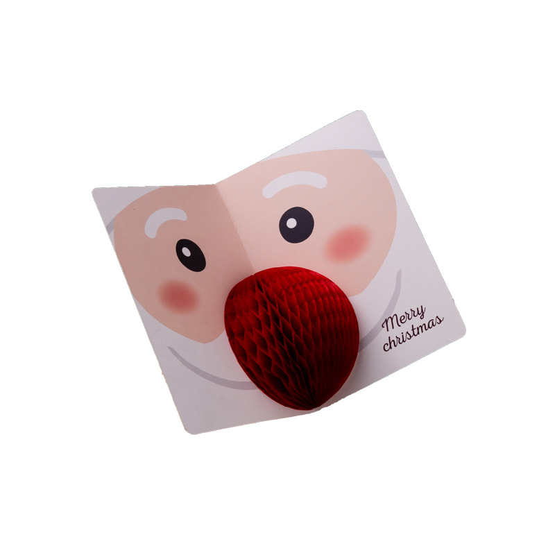 Santa Claus 3D Greeting Card