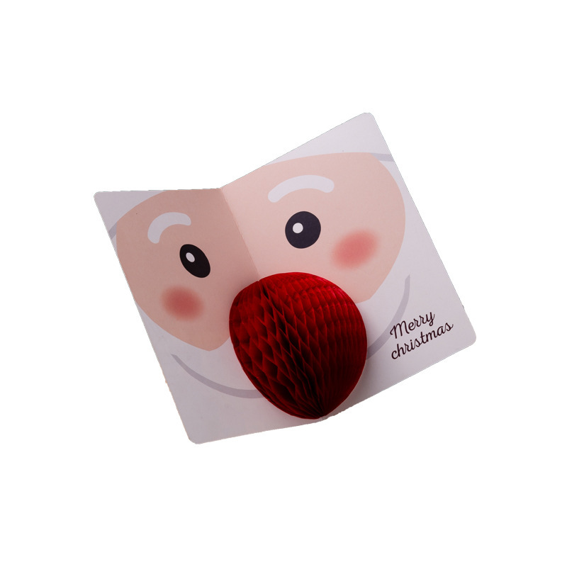 Santa Claus 3D Greeting Card