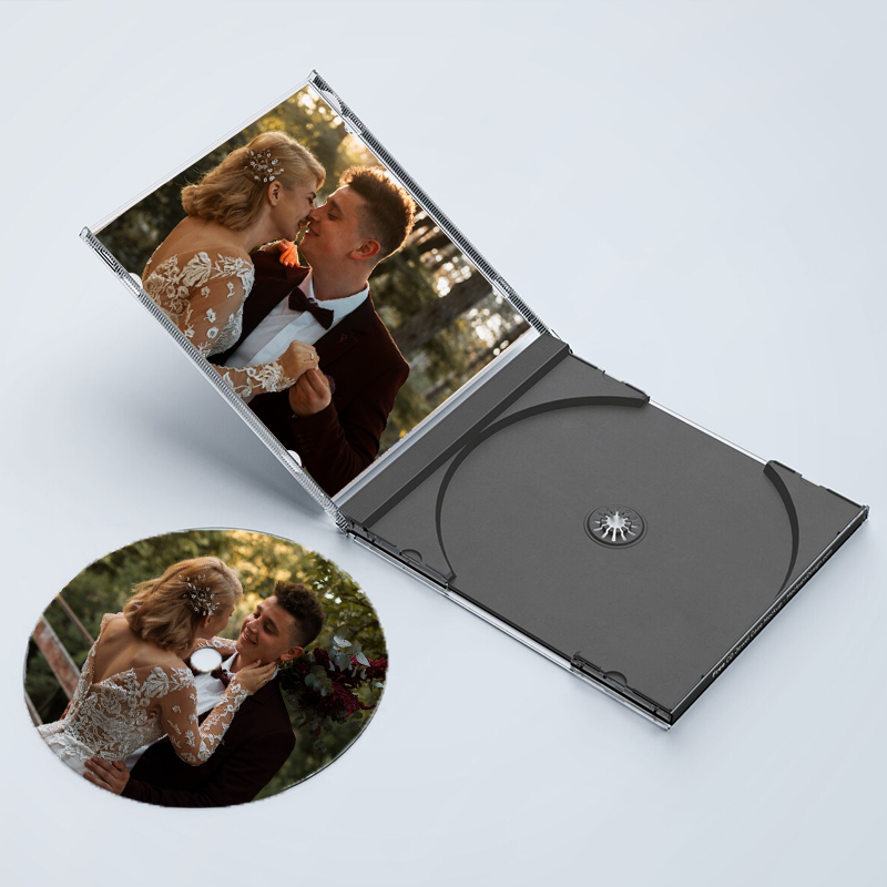 Christmas Gifts Personalized Song and Photo CD Mixtape 12 Songs Playlist with Custom Songs Case CD