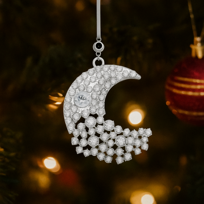 Custom Photo Projection Ornament Christmas Ornament with Picture Inside Xmas Tree Christmas Gifts